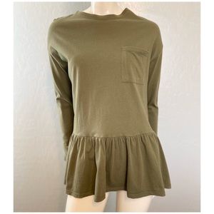 Zara Trafaluc women's long sleeve jersey t-shirt.